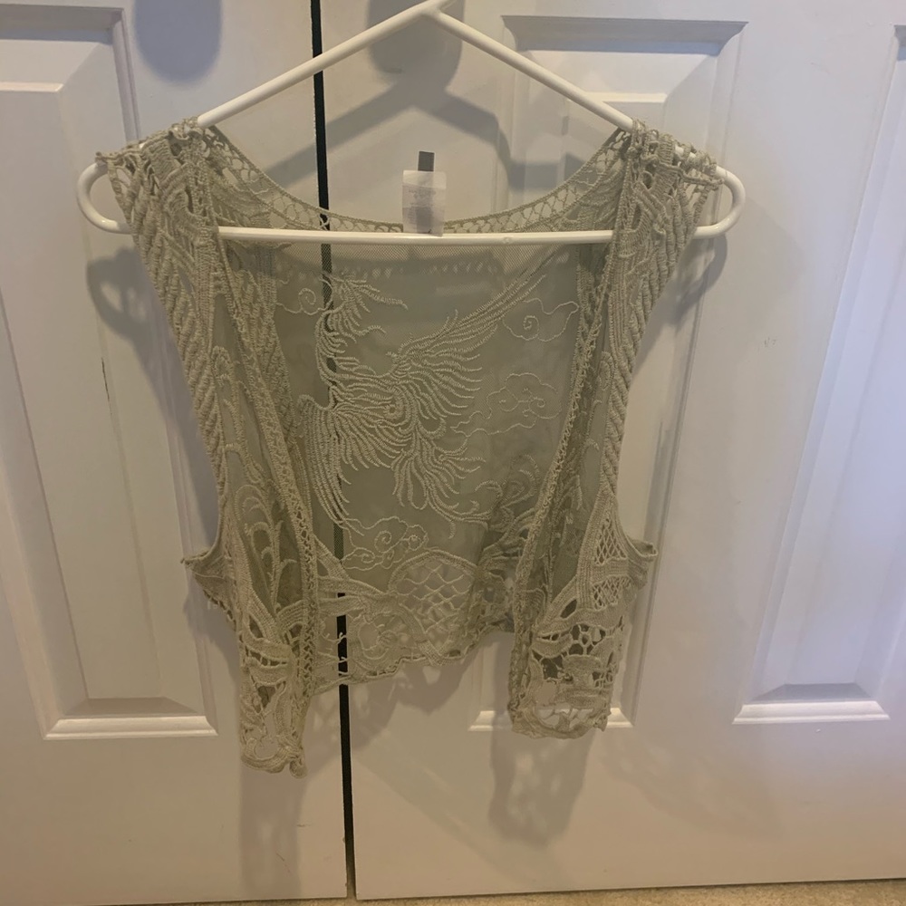 Lace vest